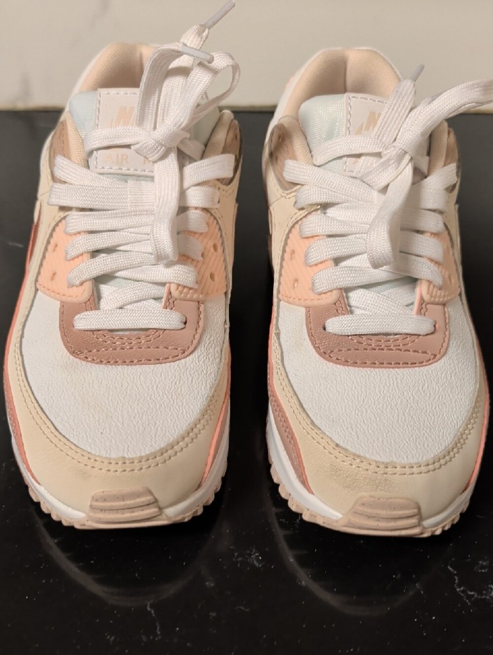 Nike Air Max 90 Next Nature Premium 'Washed Coral' Sneakers Size 6 Used Exc - Picture 4 of 10